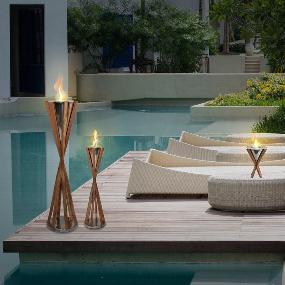 Anywhere Fireplace Southampton Series in Poolside Patio