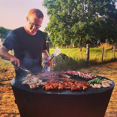 Grilling with Cooktop and Optional Grill Grate