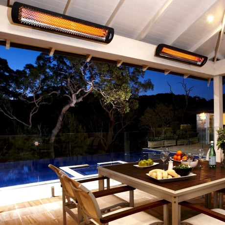 Bromic Tungsten Smart-Heat Electric Patio Heater Residential Installation
