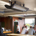 Bromic Tungsten Smart-Heat Electric Patio Heater Commercial Installation