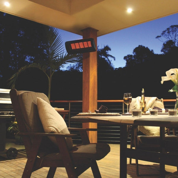 Bromic Tungsten Smart-Heat Gas Patio Heater in Residential Space