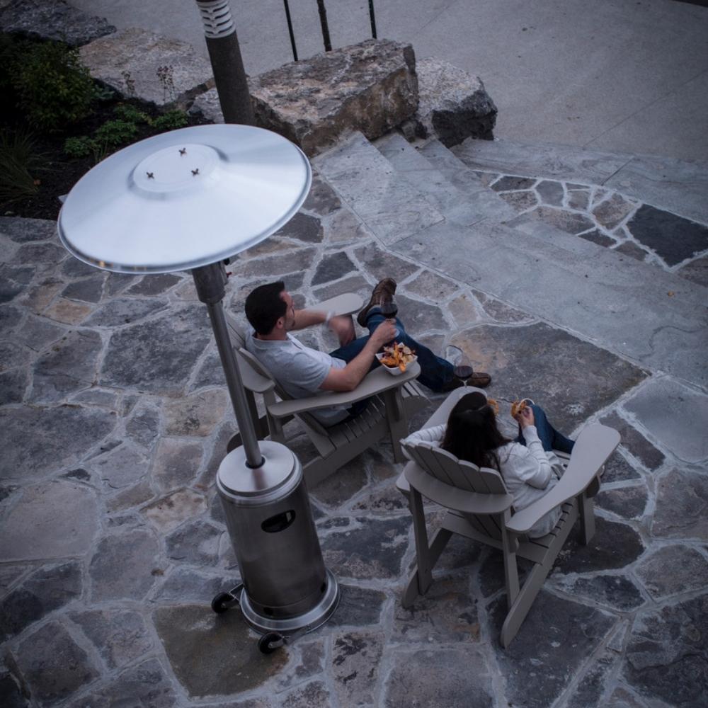 Crown Verity Portable Propane Patio Heater in Outdoor Patio