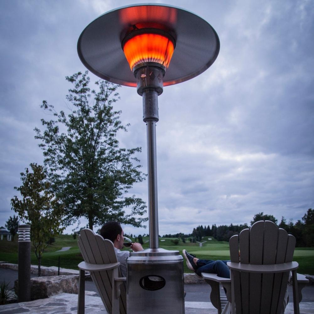 Crown Verity Portable Propane Patio Heater - Stainless Steel (CV-2620-SS)