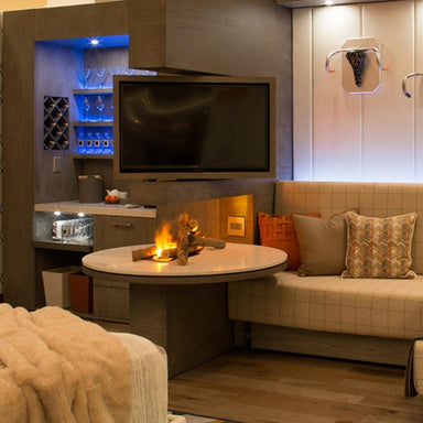 Dimplex Opti-myst® 500 in Custom Fire Table
