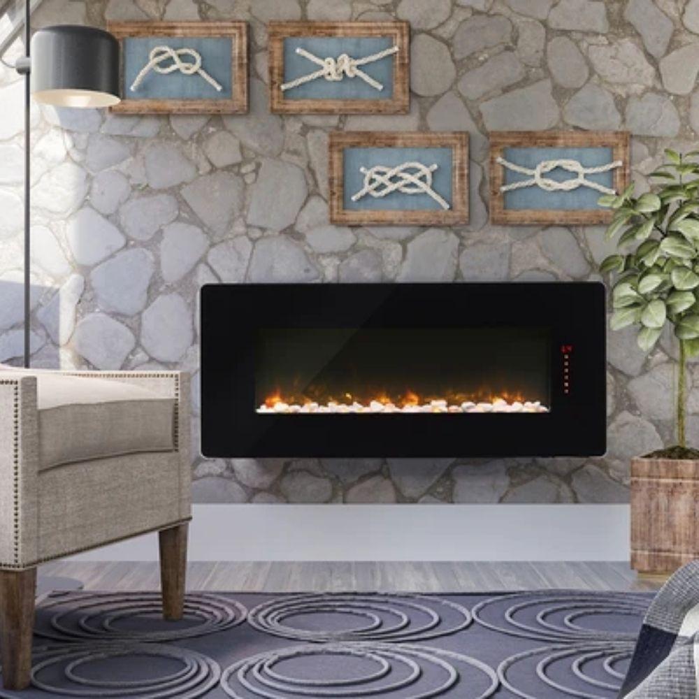 Dimplex 42-inch Winslow Curved Mounted/Tabletop Electric Fireplace