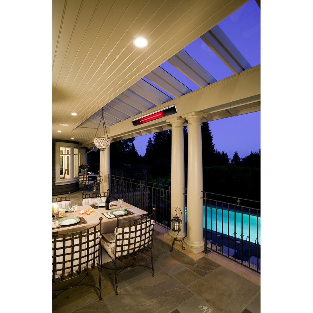 Dimplex DIR Series 36-Inch 1500W 120V Infrared Electric Heater under pergola