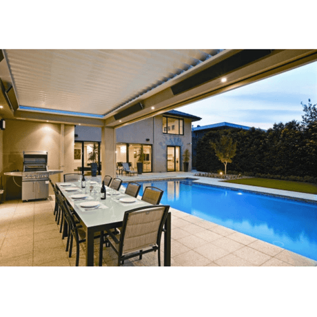 Dimplex DLW Series 70-Inch Radiant Infrared Electric Heater Black in Patio by the Pool