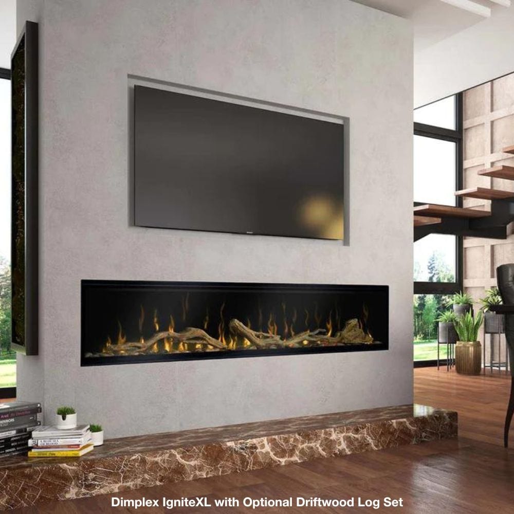 Dimplex Ignite XL with Optional Driftwood Log Set
