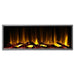 Dynasty Harmony BEF 57-inch Built-in Linear Electric Fireplace with log set