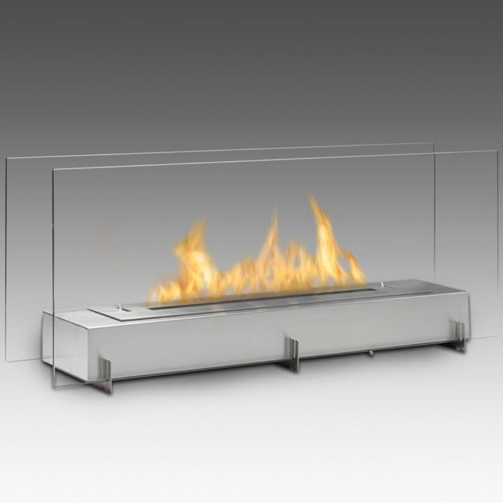 Eco-Feu Vision II - 38" Free Standing Ethanol Fireplace