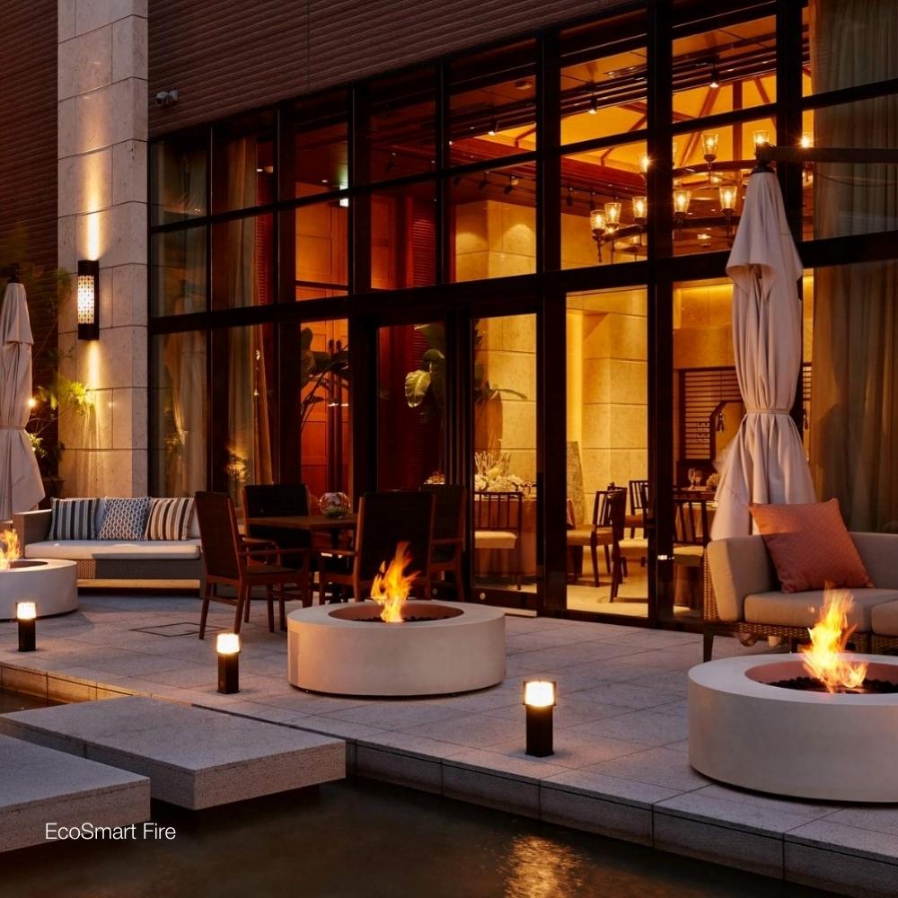 EcoSmart Fire Ark 40 in Japan commercial space