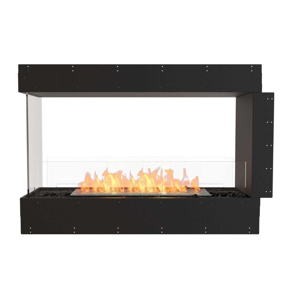EcoSmart Fire Flex Peninsula 43" Built-in 3-Sided Ethanol Firebox