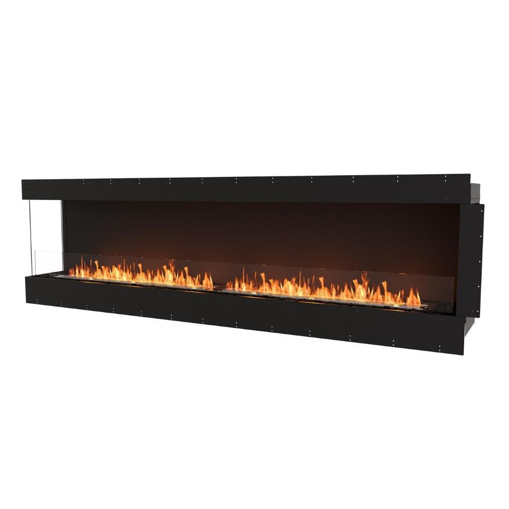 EcoSmart Fire Flex 104" Left Corner Built-in Ethanol Firebox