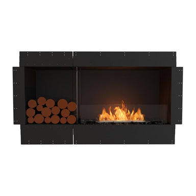 EcoSmart Fire Flex Built-in Ethanol Firebox with Decorative Box