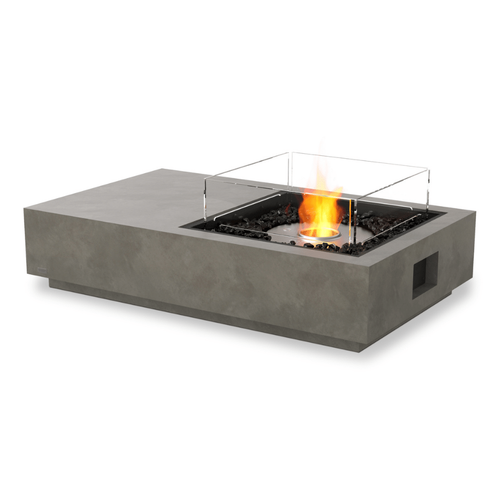 EcoSmart Fire Manhattan 50 Compact Rectangular Fire Pit Table