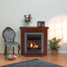 Empire Vail Gas Fireplace with Aged Brick Liner