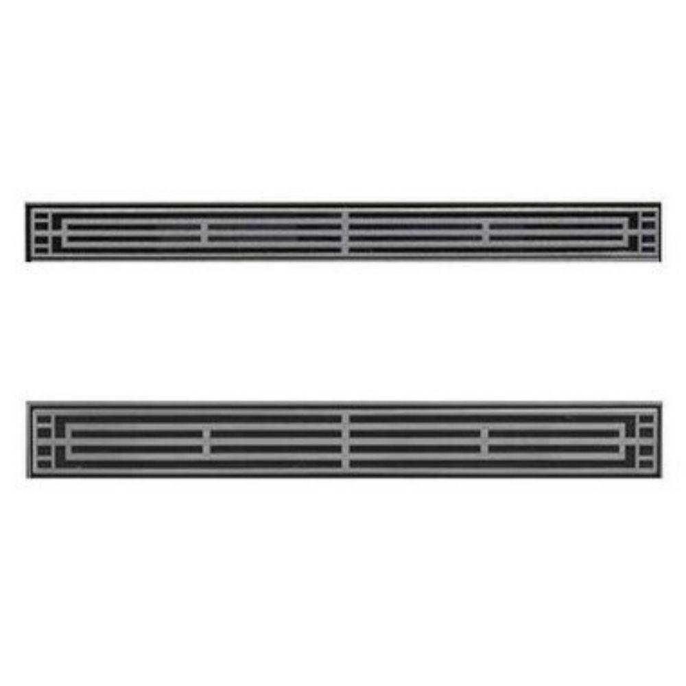 Decorative Mission Louvers Hammered Pewter