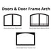Doors and Door Frame for Vail 32 Premium Fireplace