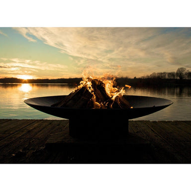 Wood Burning Fire Pit - Fire Pit Art Asia - 72" Steel Fire Pit (AS72)