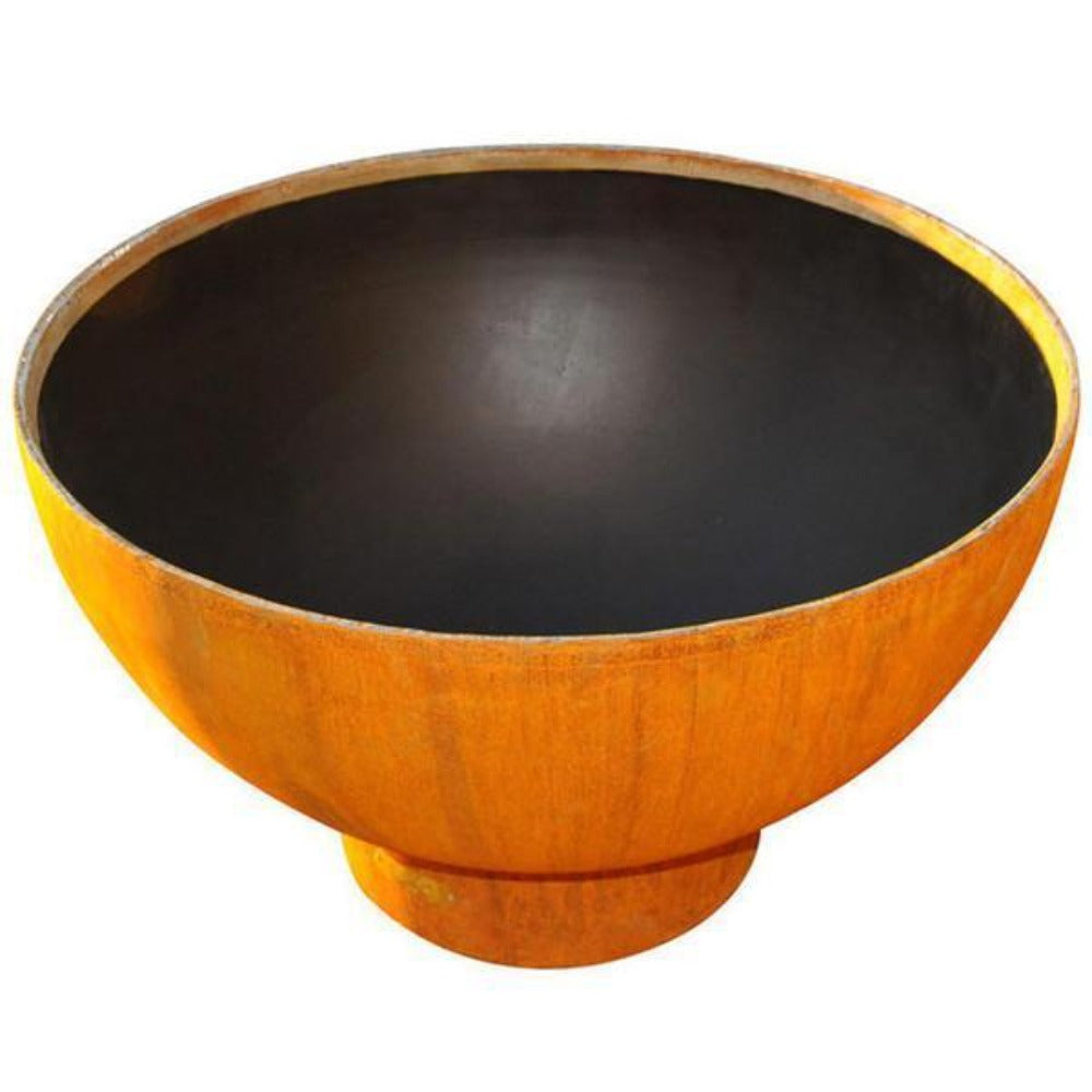 Wood Burning Fire Pit - Fire Pit Art Crater - 36" Steel Fire Pit (CTR)