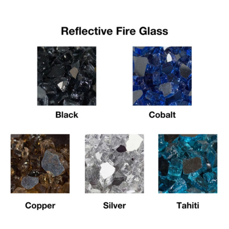 Firegear Reflective Fire Glass for Gas Fire Pits