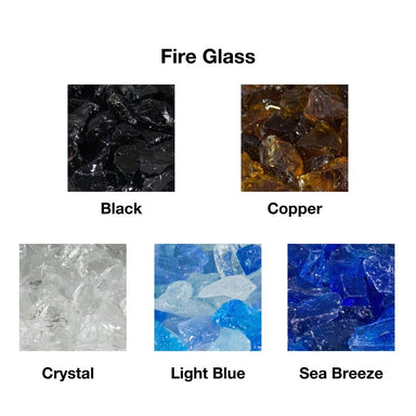 Firegear Fire Glass for Gas Fire Pits