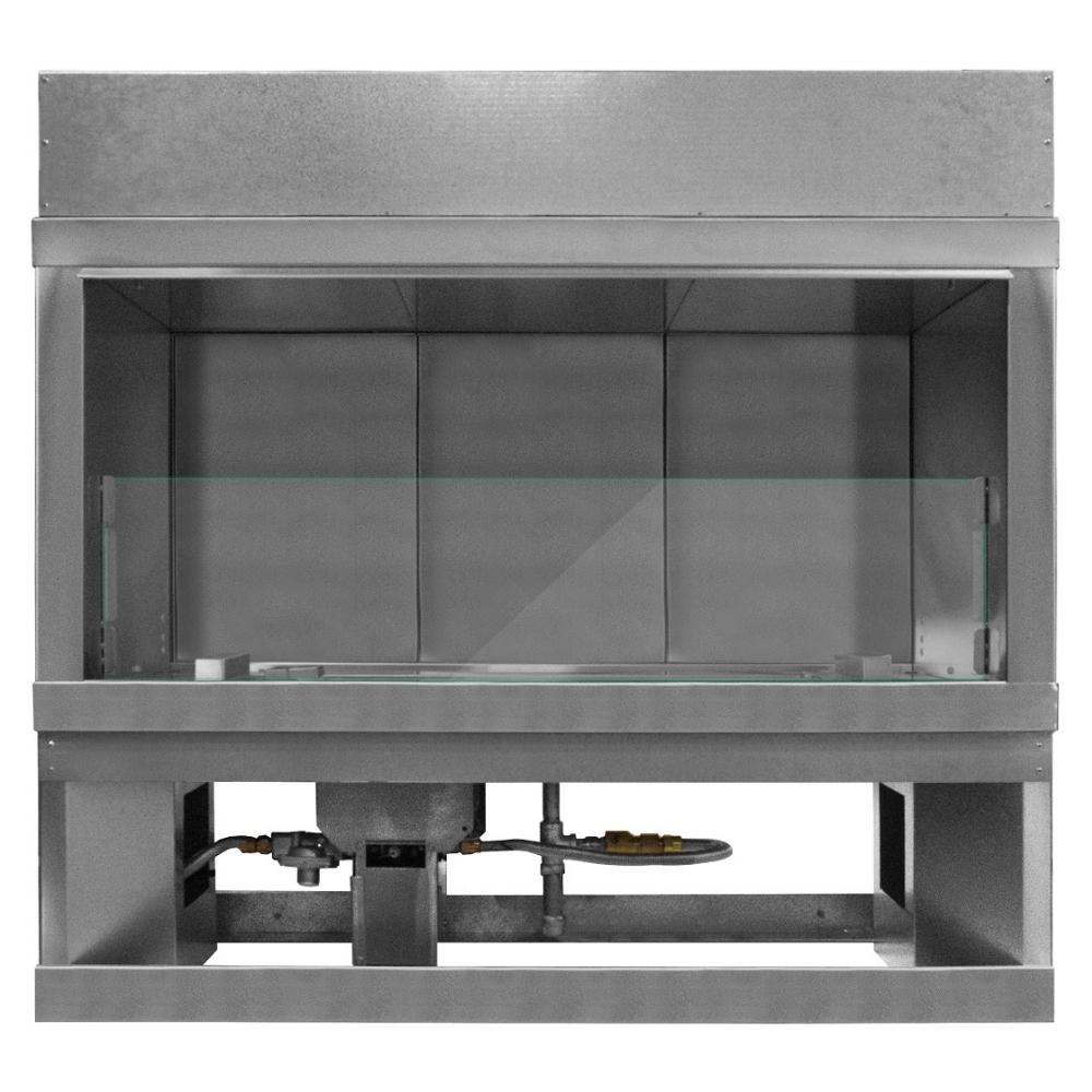 Firegear Kalea Bay LED Free Standing Outdoor Linear Gas Fireplace