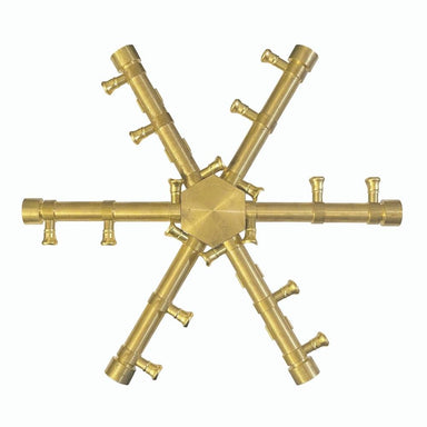 Firegear Pro Series Burning Spur - Brass Gas Burner