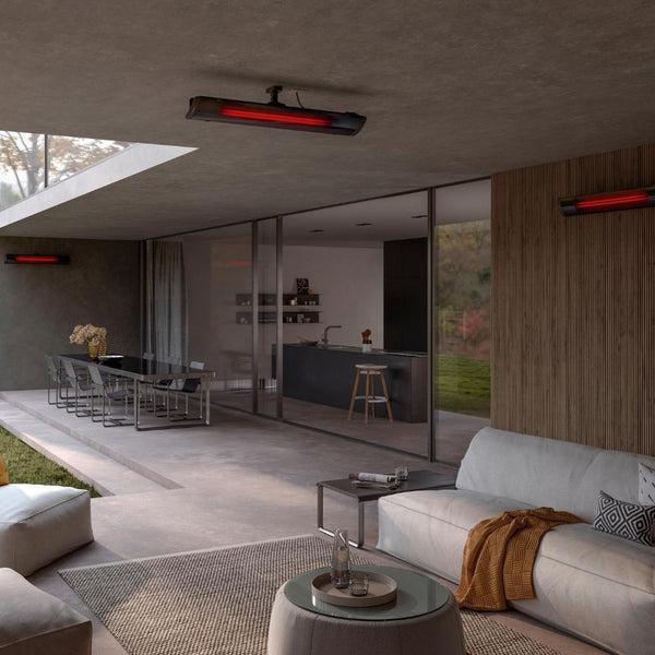 Heatscope Pure 41" Infrared Electric Heaters in Outdoor Living Space