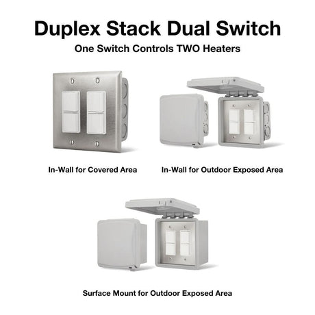 Duplex Dual Stack Switch