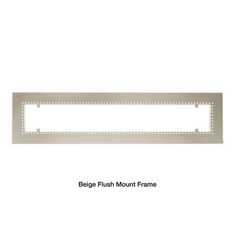 beige flush mount frame
