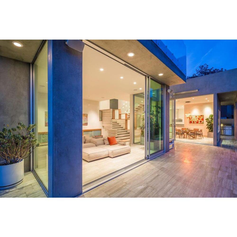 Infratech SL Series 42" Electric Patio Heater wall-mounted in LA residence