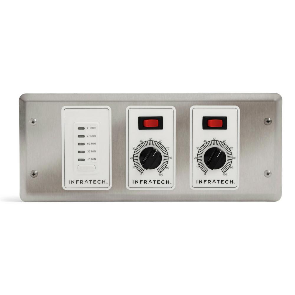 Infratech Solid State Controls – 2 Zone Analog Controller with Digital Timer