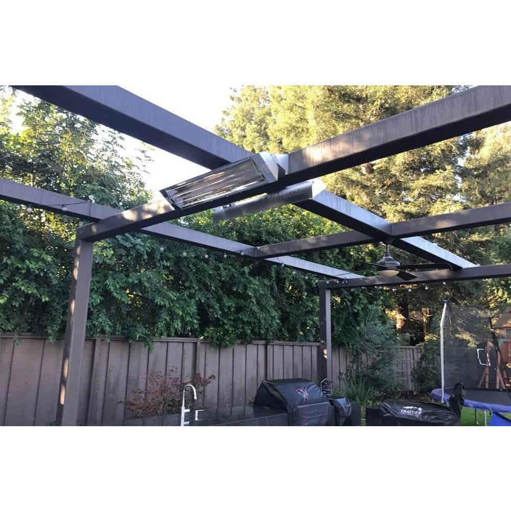 Infratech WD Series 33" wall mounted in outdoor patio