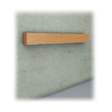 Cambridge 6" x 6" Modern Wood Mantel Shelf