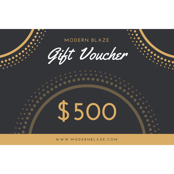 Modern Blaze Classy Gift Cards