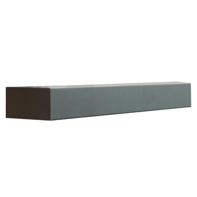 Modern Matte Black Floating Mantel Shelf