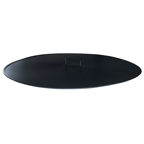 Modern Blaze Round Steel Fire Pit Cover/Snuffer