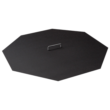 Modern Blaze Octagonal Steel Fire Pit Cover/Snuffer