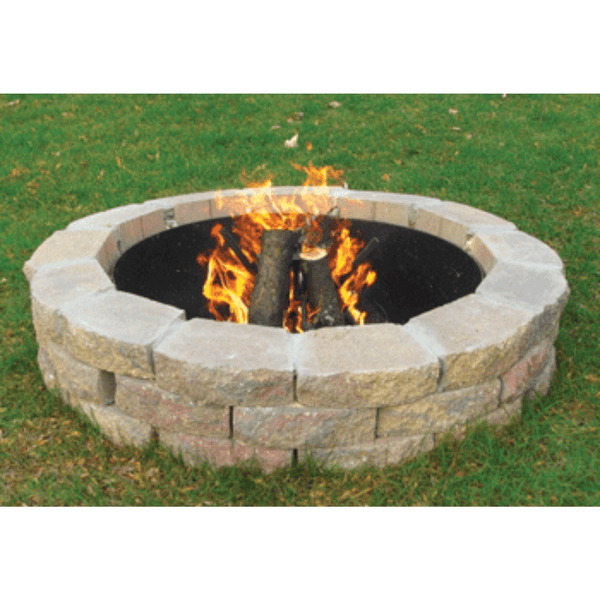 Firewood forming a pyramid shape with Tee Pee Grate