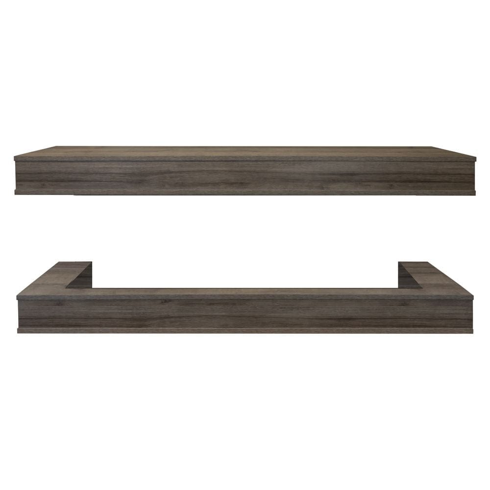 Modern Flames Driftwood Grey Cabinet for Landscape Pro Multi Fireplace