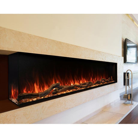 Modern Flames Landscape Pro Multi 3-Sided Smart Electric Fireplace Built-in Wall