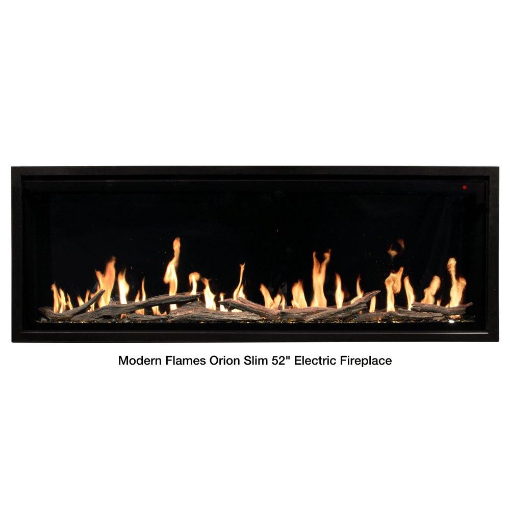 Modern Flames Orion Slim 52" Built-In/Wall Mounted Smart Electric Fireplace