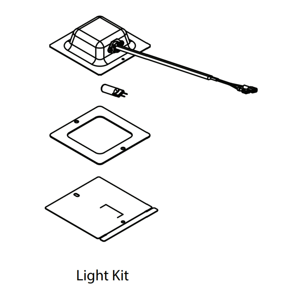 Monessen Accent Light Kit for Vent-Free Fireboxes (MONAL-VF)