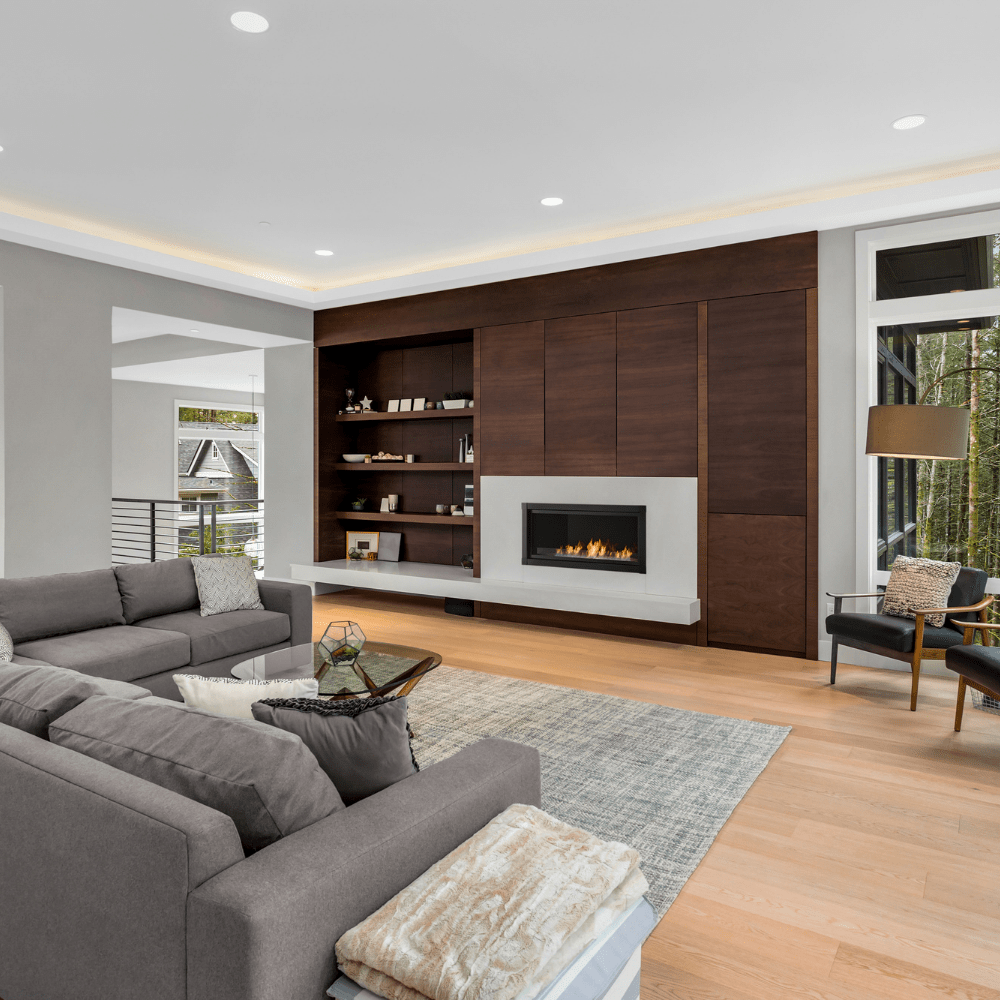 Monessen Artisan 42-inch Vent Free Gas Fireplace in Living Room