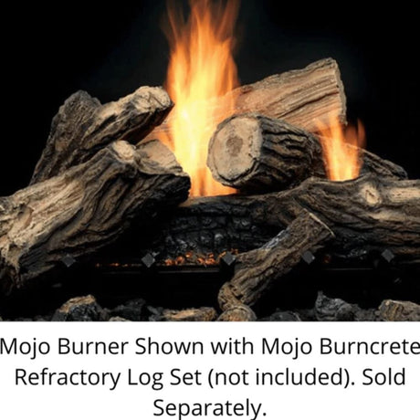 Mojo Burner with Logs