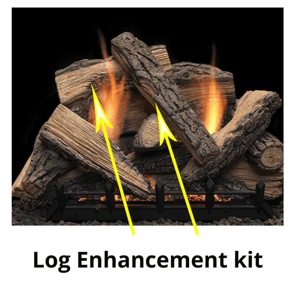 Two Top Log 24/30-Inch Enhancement Kit for Stony Creek Log Set (SC2430EK)