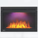 Napoleon Cinema™ Glass 27" Built-in Electric Firebox with violet accent lights