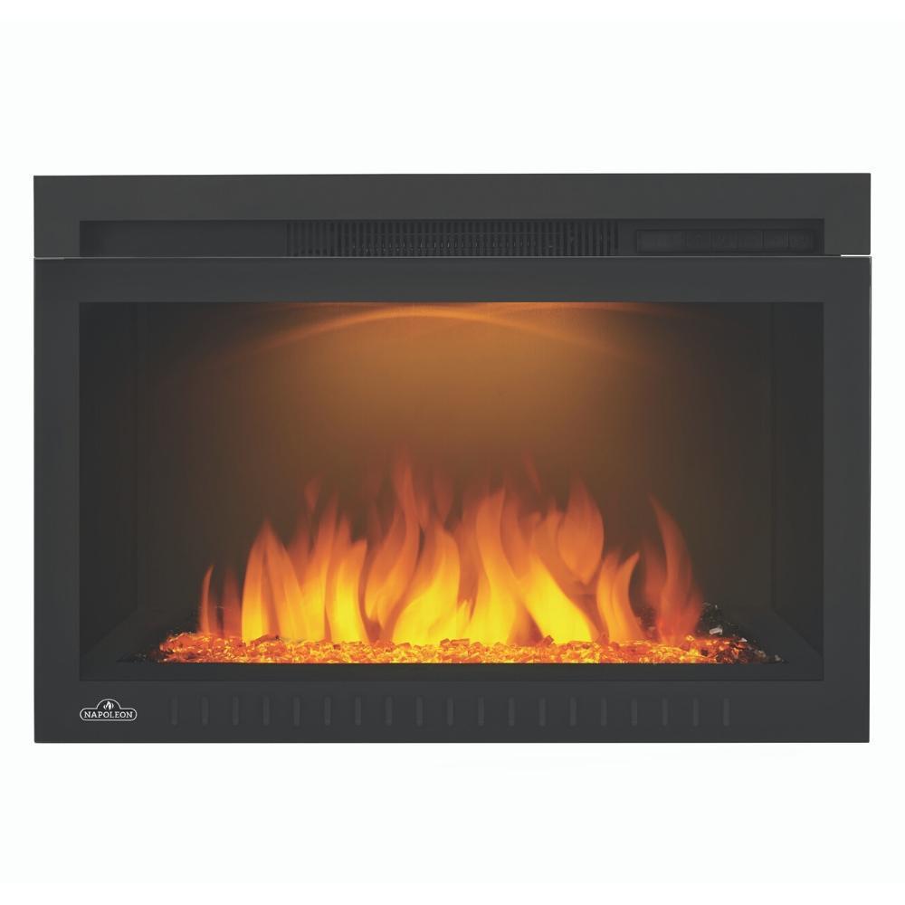 Napoleon Cinema™ Glass 27" Built-in Electric Firebox (NEFB27HG-3A)