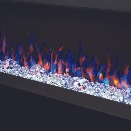 Napoleon Trivista Pictura Electric Fireplace with crystal media